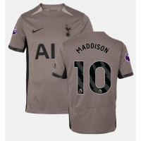 Camisa de Futebol Tottenham Hotspur James Maddison #10 Equipamento Alternativo 2023-24 Manga Curta